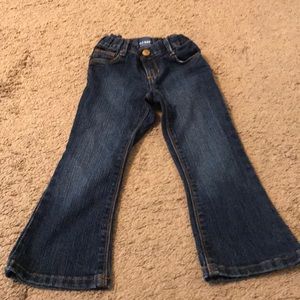 Old navy bell bottom jeans for girls